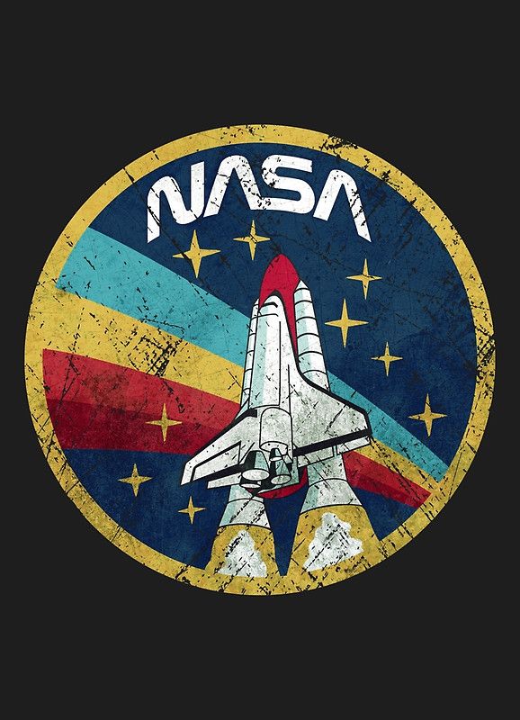 Vintage nasa logo